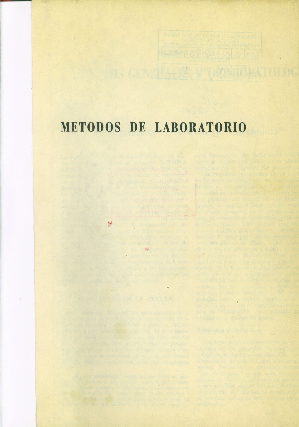Metodos de laboratorio