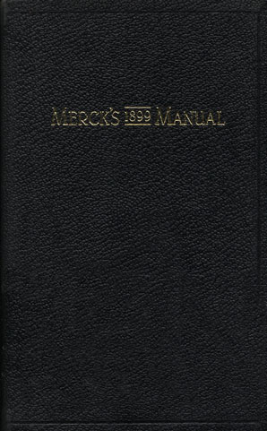 Manual Merck's de materia medica