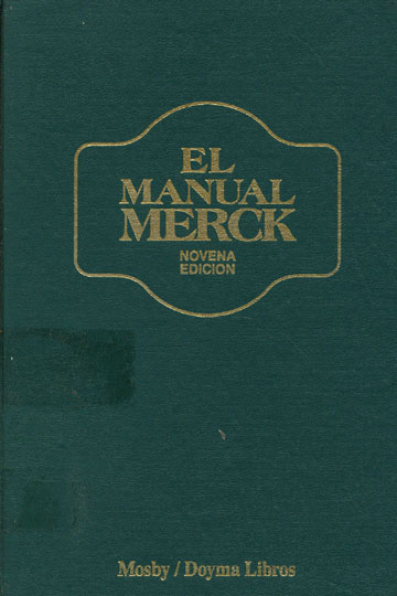 El Manual Merck de diagnostico y terapeutica