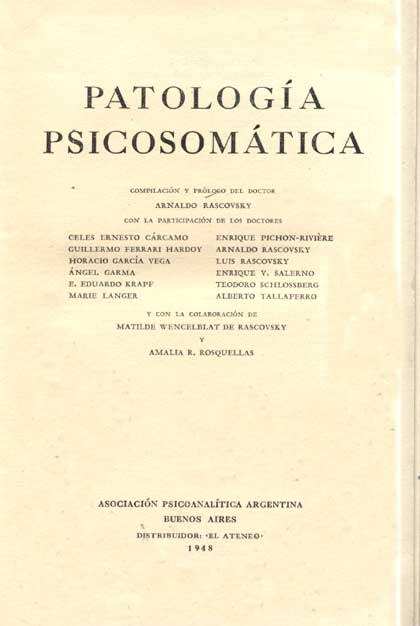 Patologia Psicosomatica
