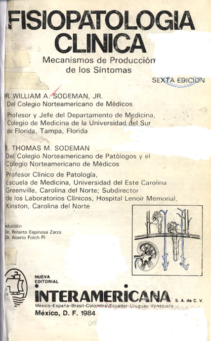 Fisiopatologia Clinica. Mecanismo de produccion de los sintomas