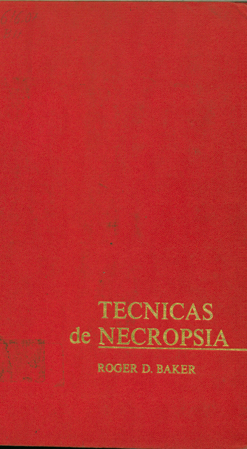 Tecnicas de Necropsia