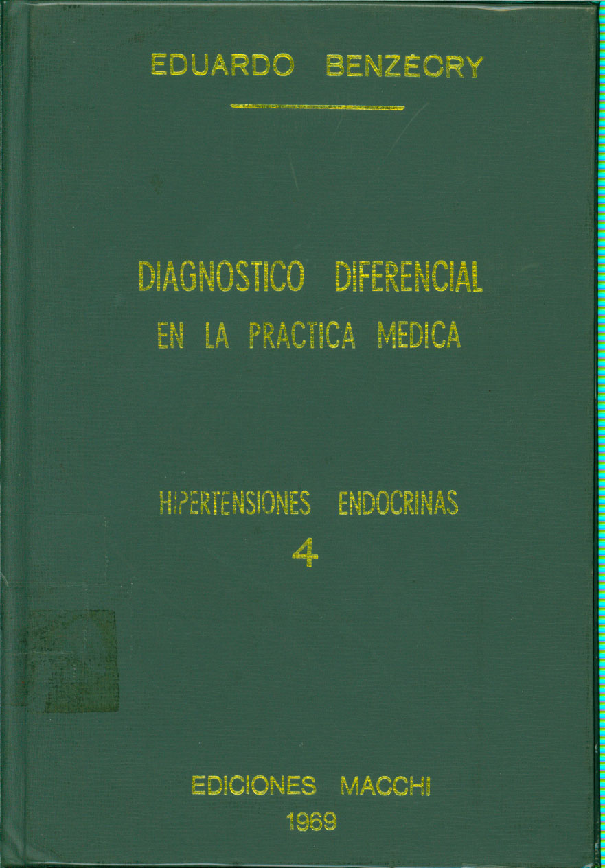 Diagnostico diferencial en la practica medica. Hipertenciones endocrinas