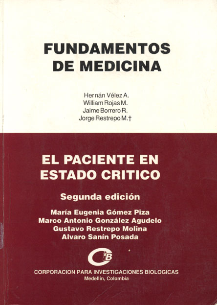 Fundamentos de Medicina. El paciente en estado critico