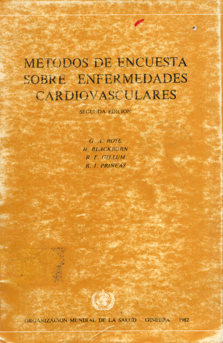 Metodos de encuesta sobre enfermedades cardio vascular