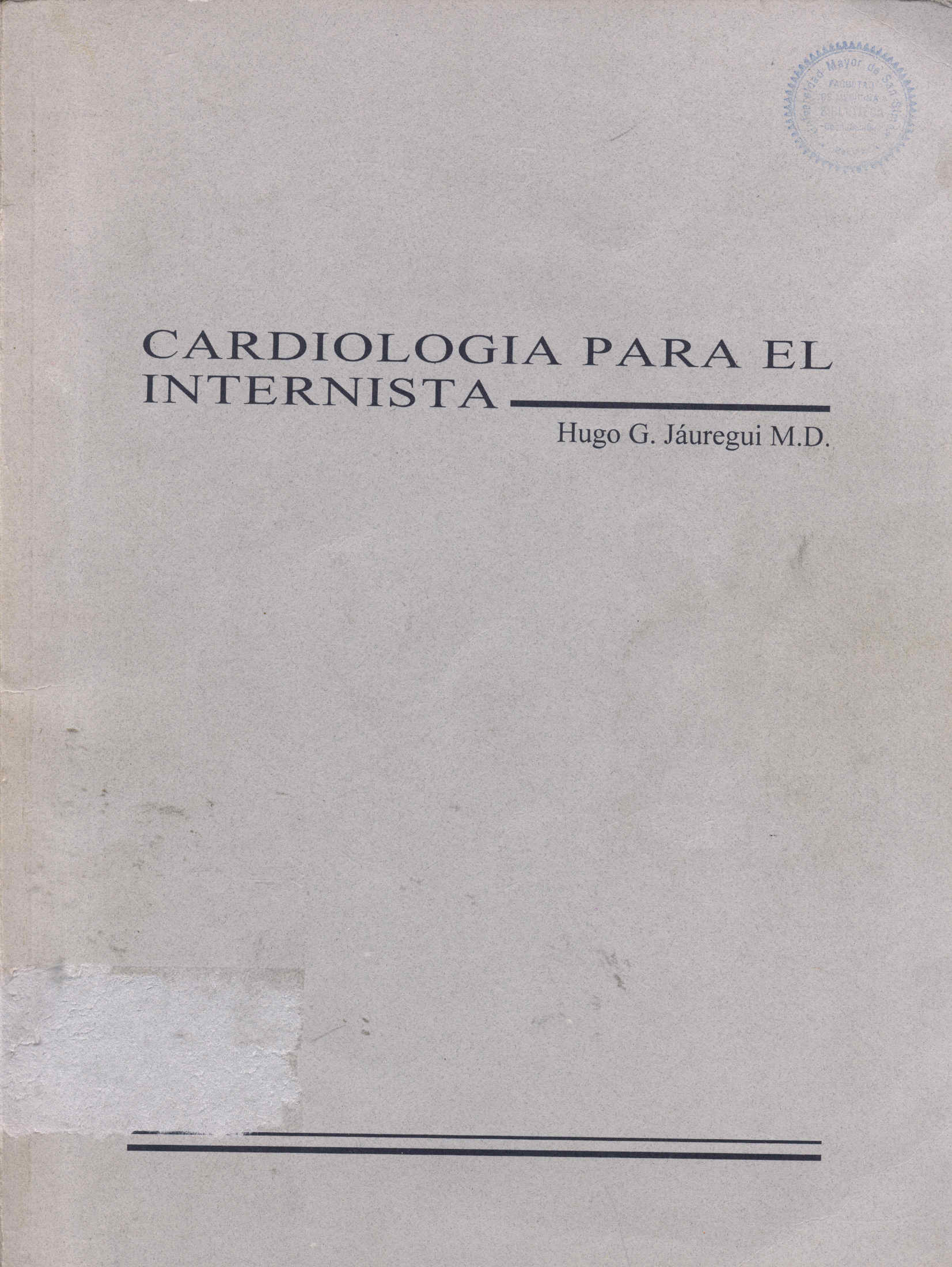 Cadiologia para el internista