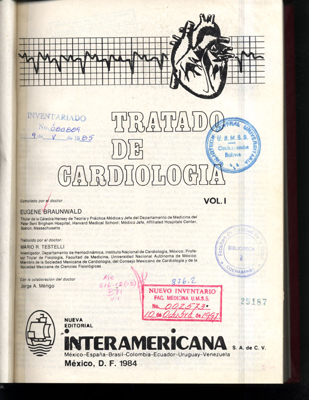 Tratado de cardiologia
