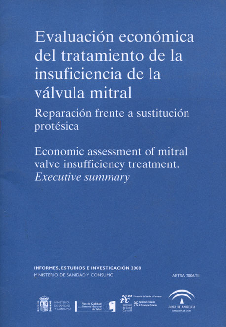 Evaluacion del tratamiento de la insuficiencia de la valvula mitral