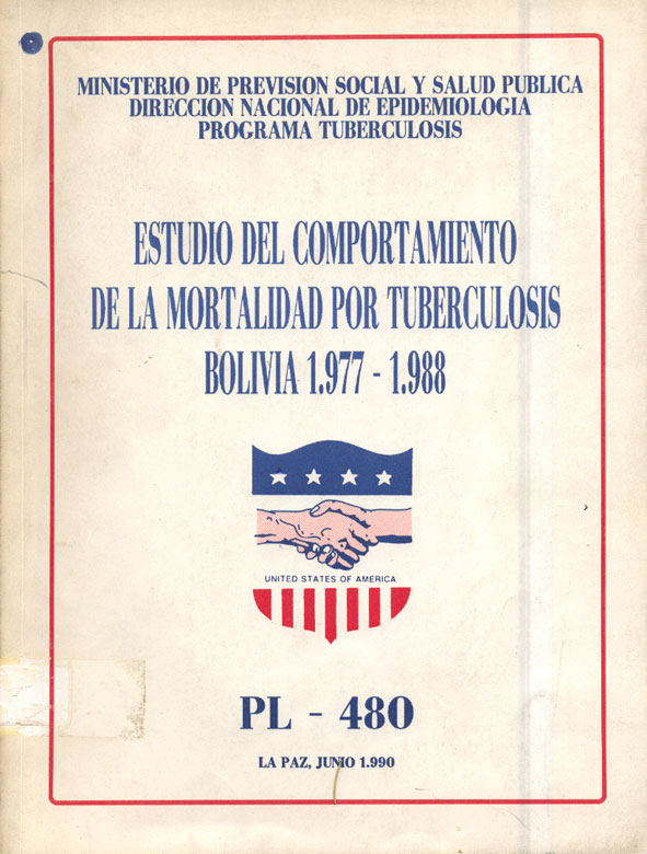 Estudio del comportamiento de la mortalidad por tuberulosis bolivia 1977-1988
