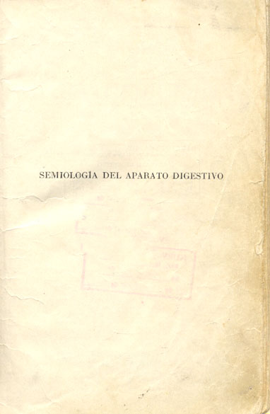 Semiología  del aparato digestivo