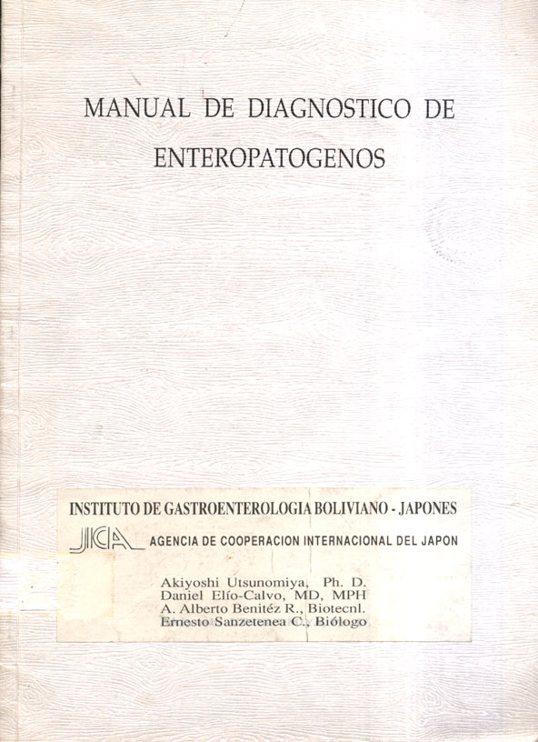 Manual de diagnóstico de enterotogenos