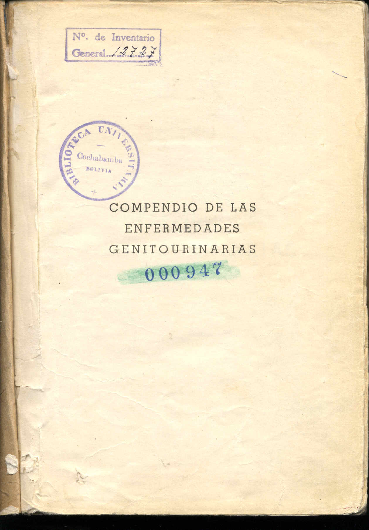 Compendio de las enfermedades genitourinarias