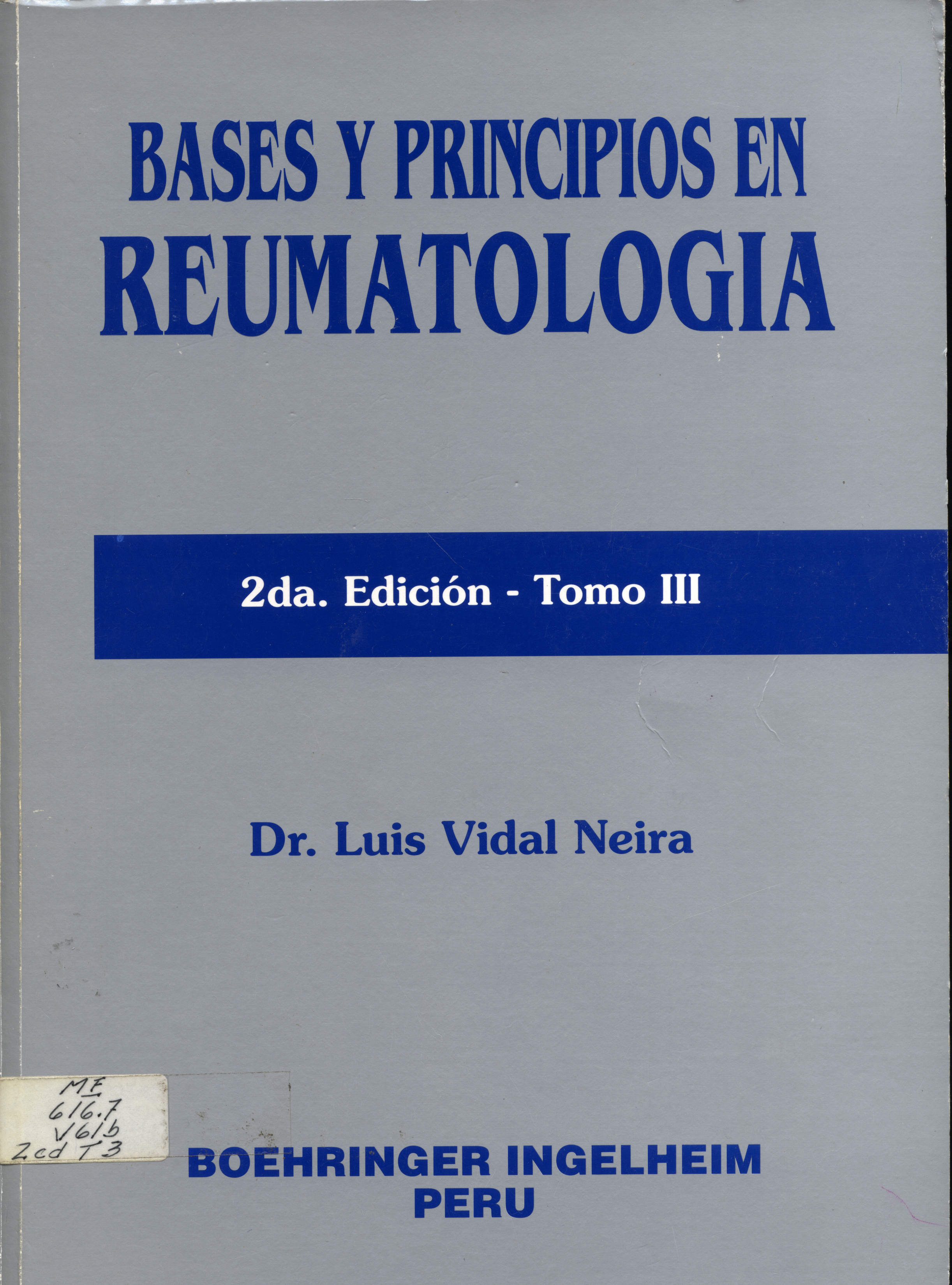 Bases y principios en reumatologia