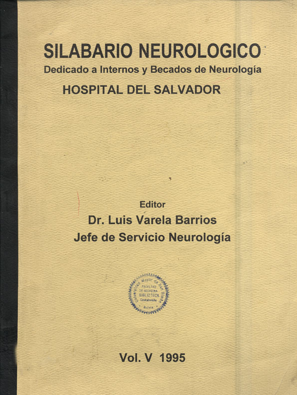 Silabario neurologico: Dedicado a internos y becados de neurologia, hospital del Salvador