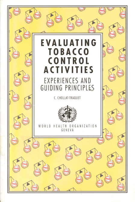 Evaluating Tobacco control Activities