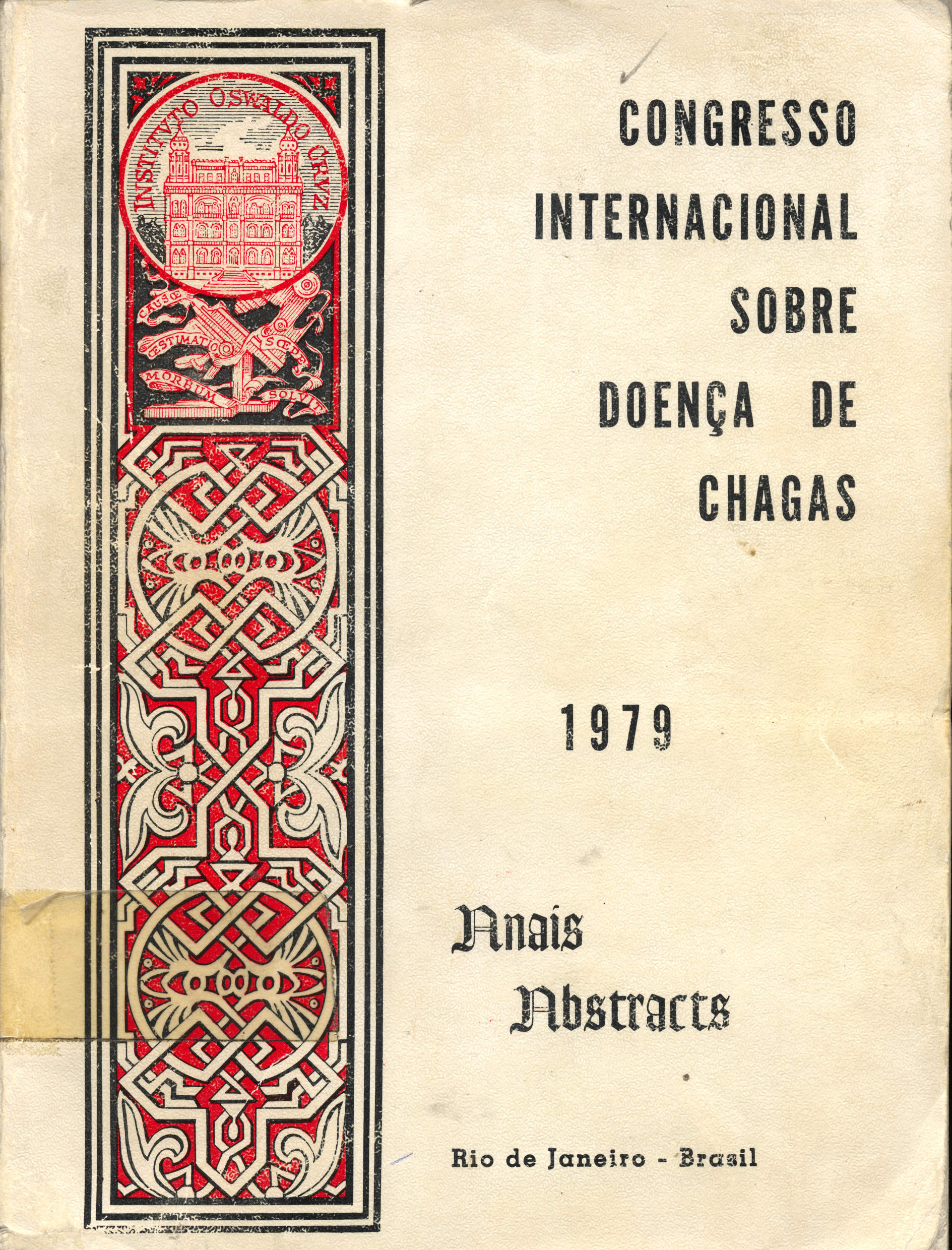 Congresso Interancional sobre Doenca de Chagas 1979 Anais Abstracto