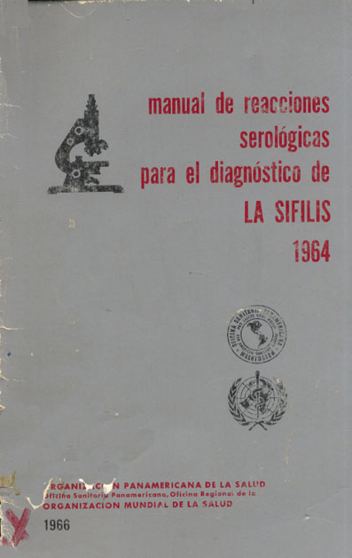 Manual de reacciones Serologicas para el diagnostico de la Sifilis 1964