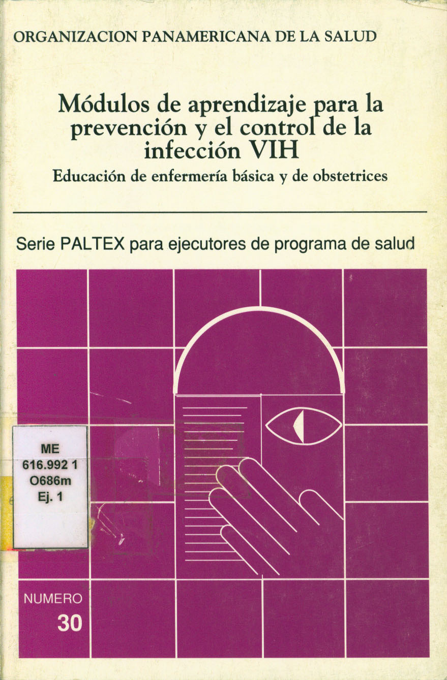 Modulos de aprendizaje para la prevencion y el control de la infeccion VIH