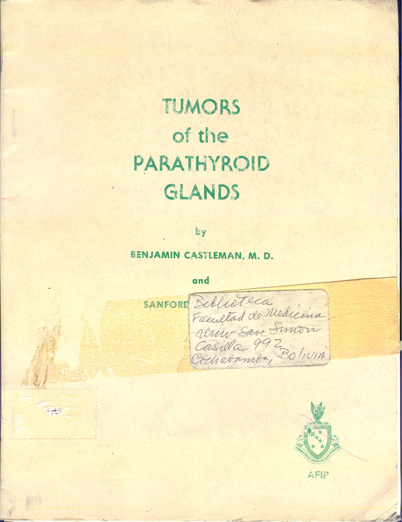Tumors of the parathyoid galnds