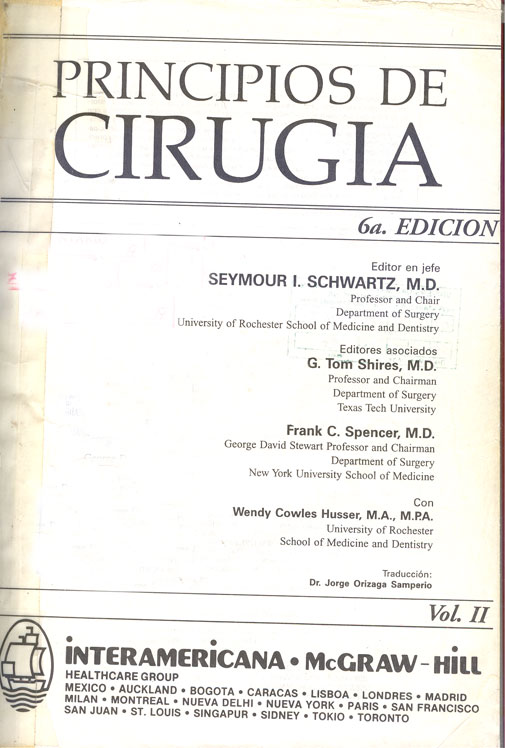Principios de Cirugia