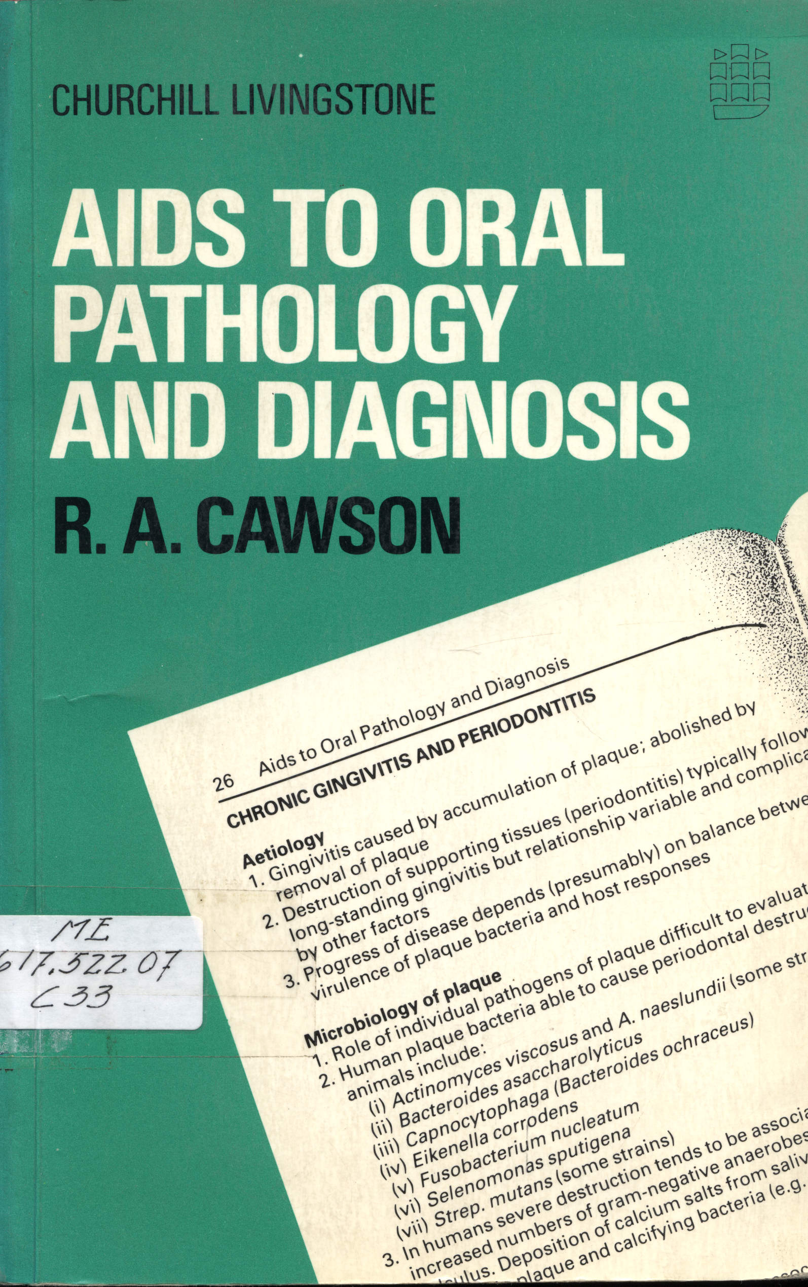 Aids to oral pathology and diagnosis
      <i>en</i>