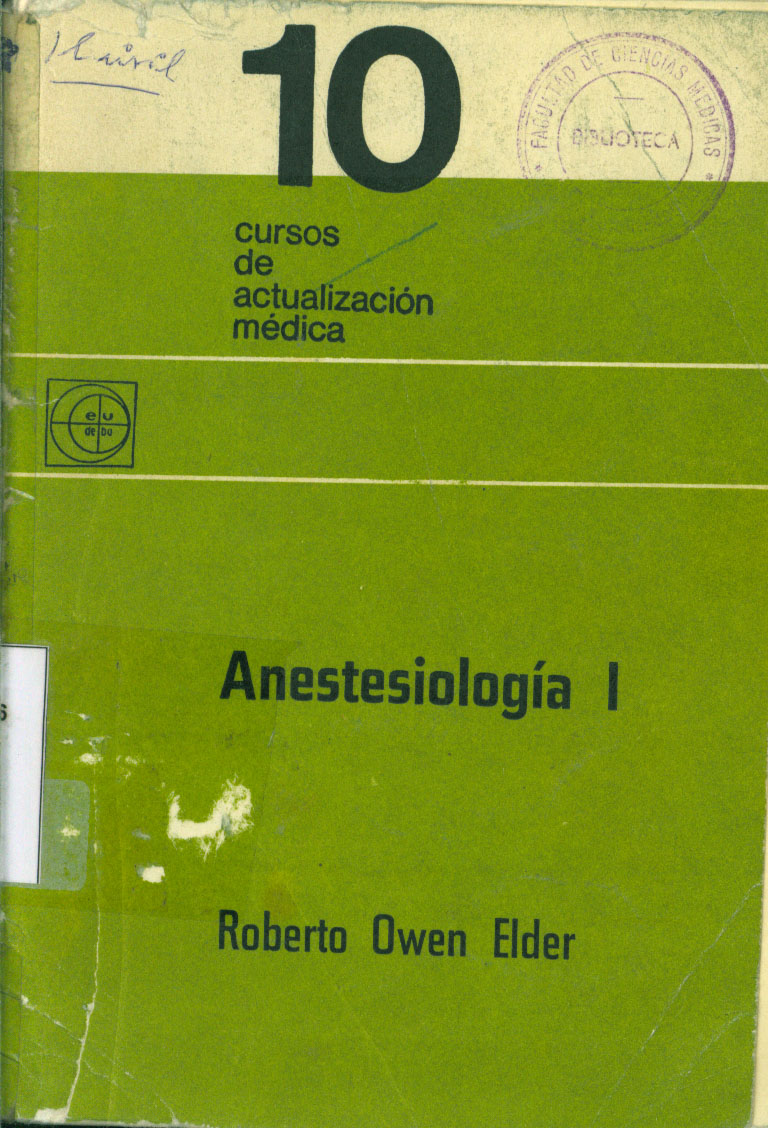 Anestesiologia I