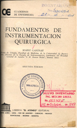 Fundamentos de instrumentacion quirurgica