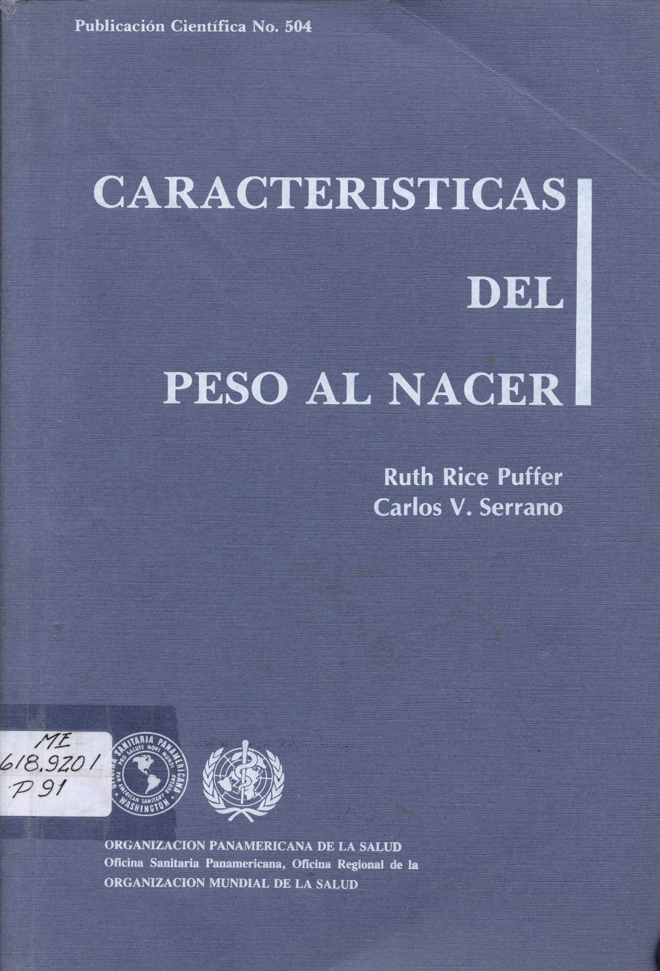 Caracteristicas del peso al nacer