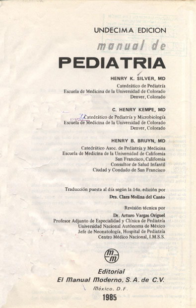 Manual de pediatria