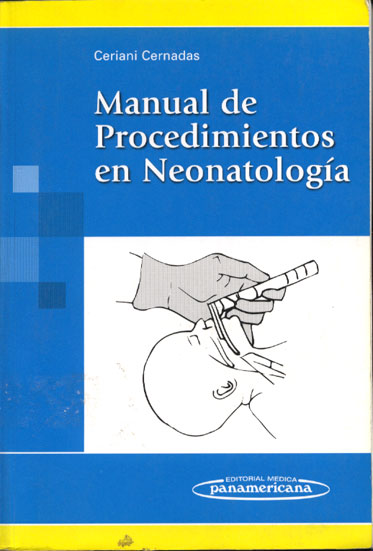 Manual de procedimientos en neonatologia