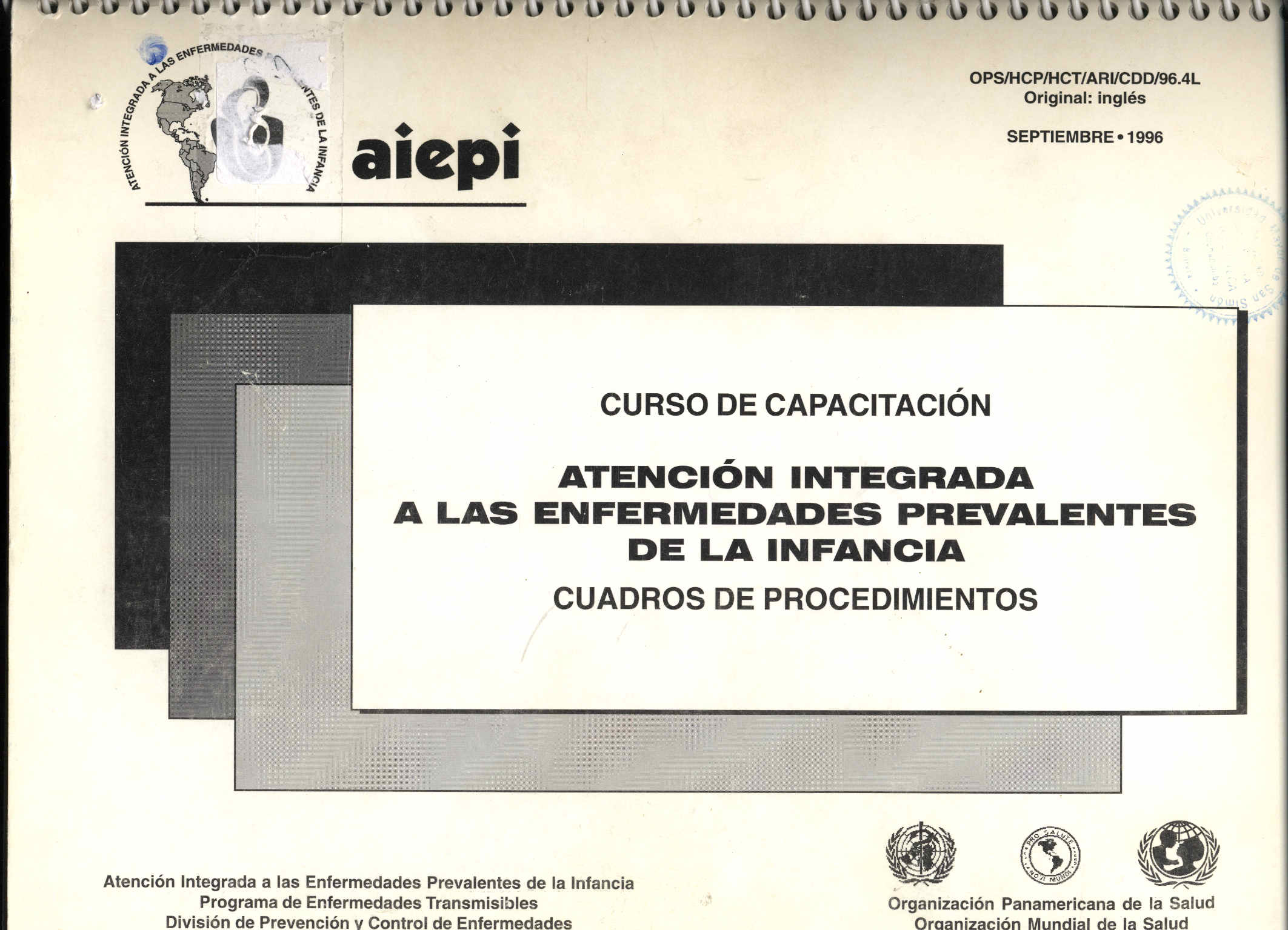 Atencion Integrada a las enfermedades prevalentes de la infancia