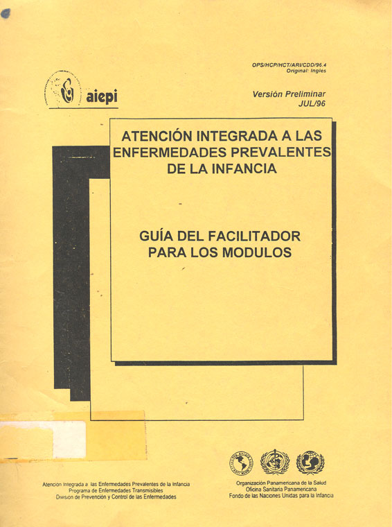 Guia del facilitador para los módulos