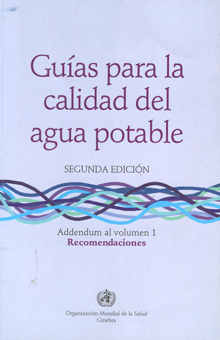Guias para la calidad del agua potable