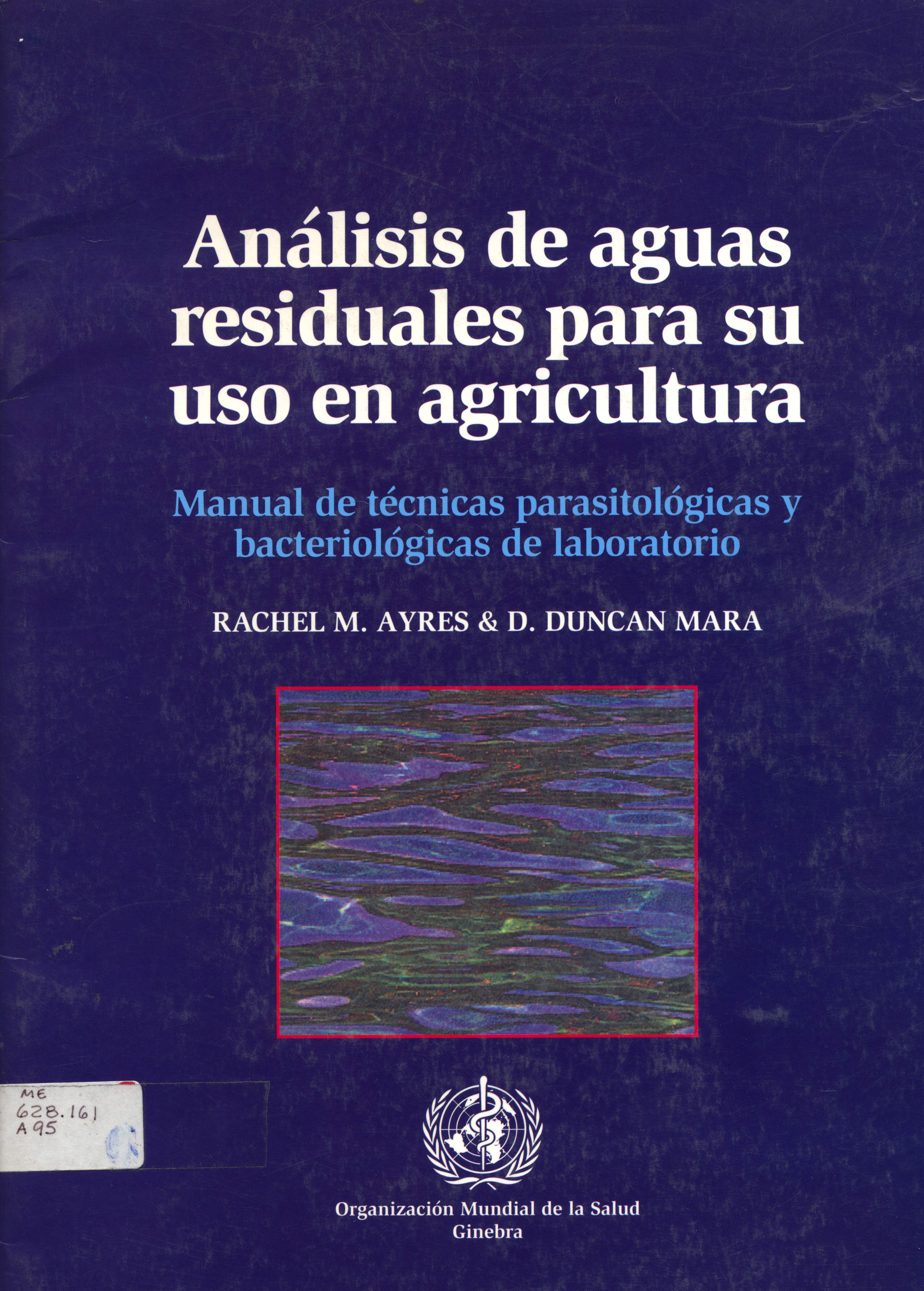 Analisis de aguas residuales para su uso en agricultura