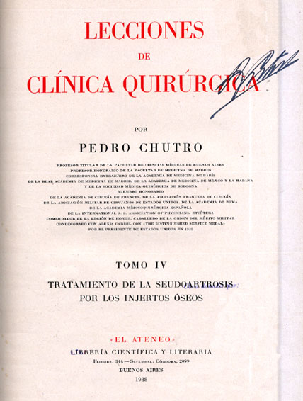 Lecciones de clinica quirurgica