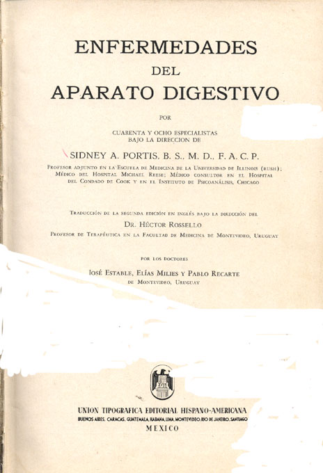 Enfermedades del aparato digestivo