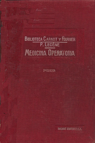 Manual de medicina operatoria