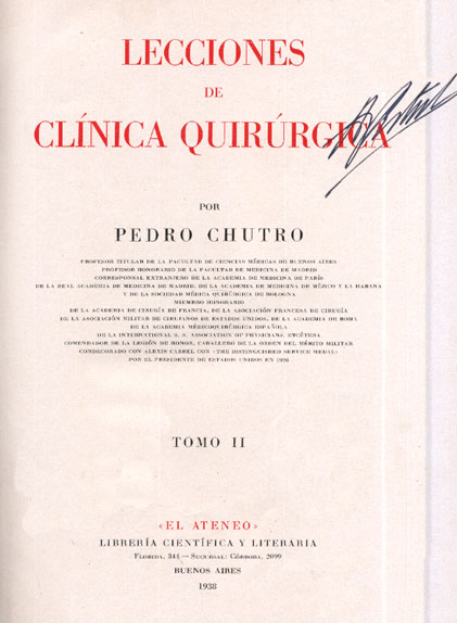Lecciones de clinica quirurgica