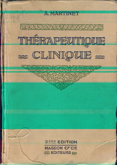 Therapeutique clinique