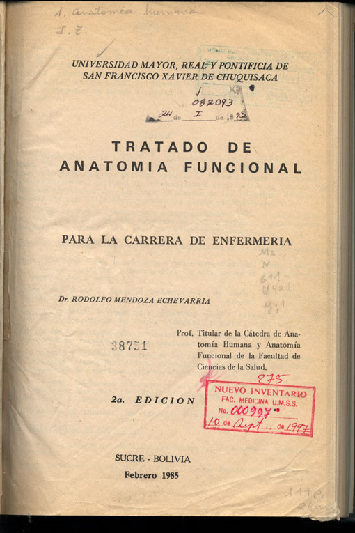 Tratado de anatomia funcional