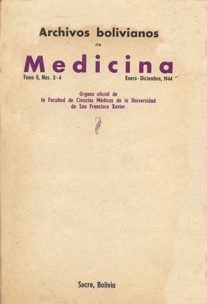 Archivos Bolivianos de Medicina