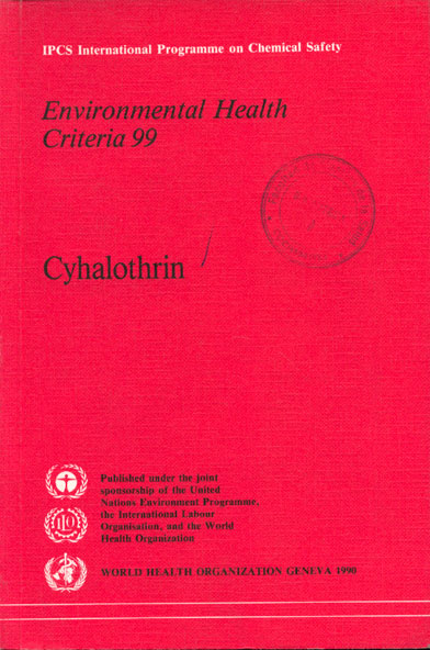 Environmental health criteria 99
