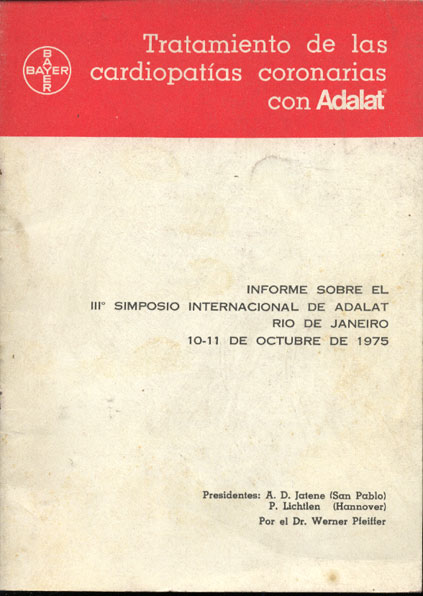 Tratamiento de las cardiopatias coronarias con Adalat