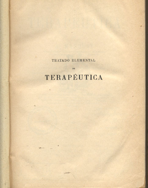 Tratado elemental de terapeutica