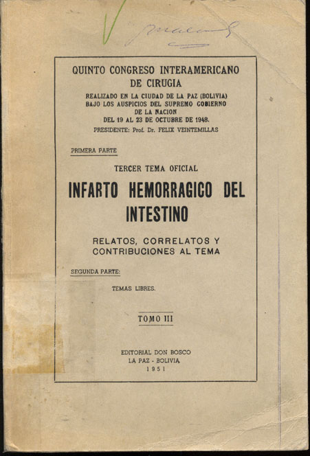 Infarto Hemorragico del Intestino