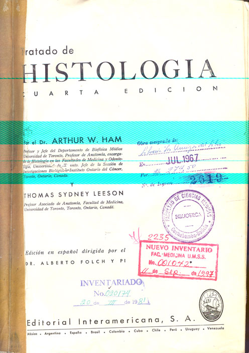 Tratado de Histologia