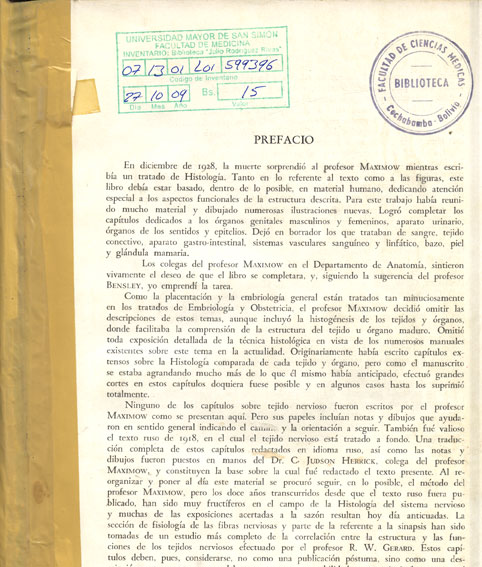 Tratado de Histologia
