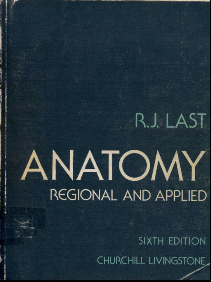 Anatomy Regional And Applied      6 ed
