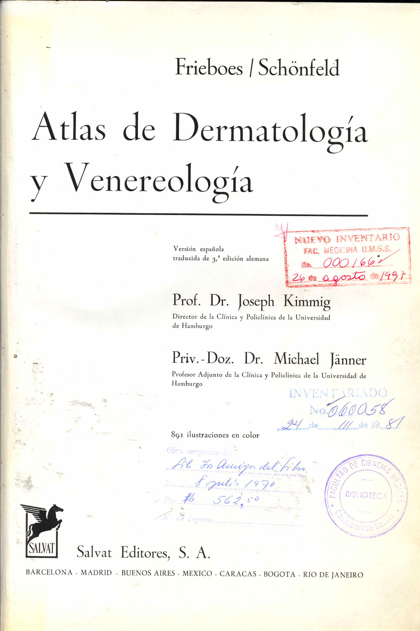 Atlas de Dermatología y Venereología