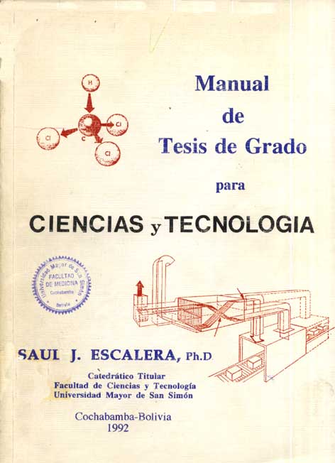 Manual de Tesis de Grado para Ciencias y Tecnologia